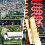 Paris : 15 000 origamis forment une fresque murale gigantesque