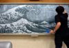 Un ‘instit’ japonais accueille ses élèves avec des tableaux incroyables