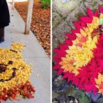 Ces japonais font de l’art avec les feuilles d’arbres d’Automne