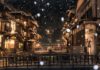 Japon : les images magiques des bains chauds de Ginzan sous la neige