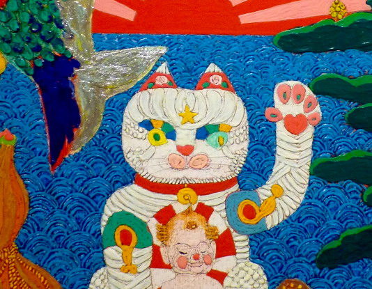 Chats et mayonnaise : Sumio Sugimoto, peintre japonais de l’enfance