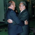 Moon et Kim Il Sung