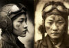 Portraits « impossibles » de femmes japonaises Kamikaze